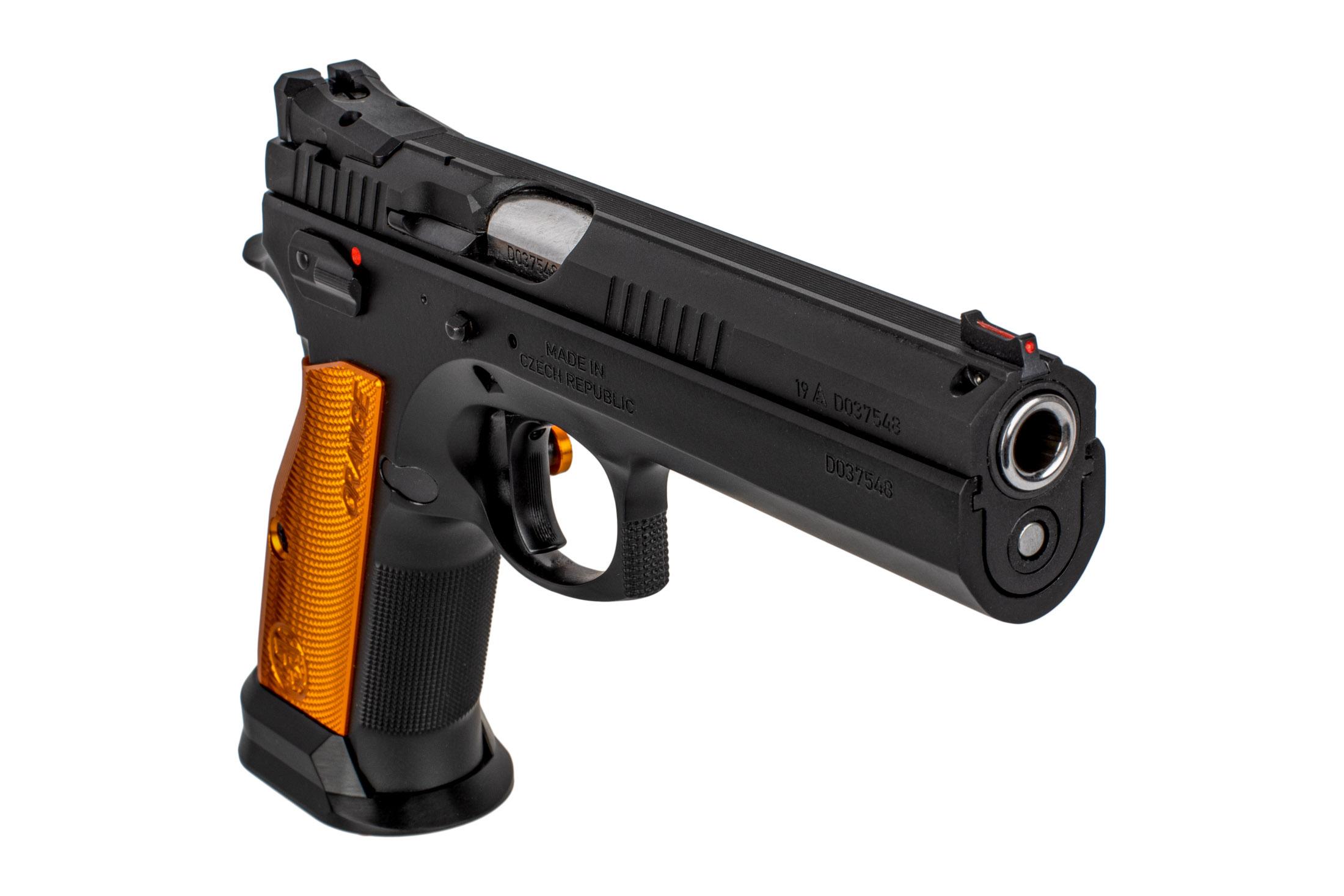 CZ 75 Tactical Sport Orange 9mm Pistol 20 Round 91261